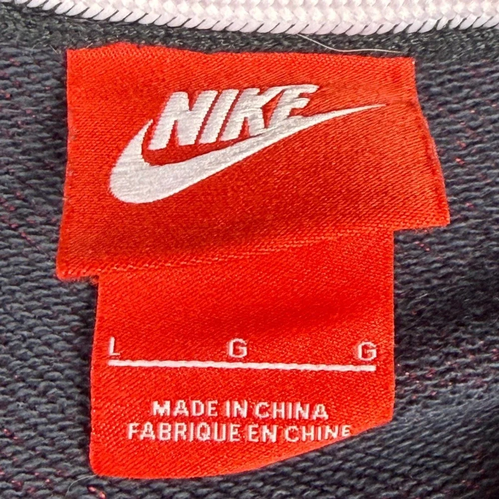 Nike Mens Maroon Black Heathered Pullover Hoodie Sweatshirt 678564-677 Size L